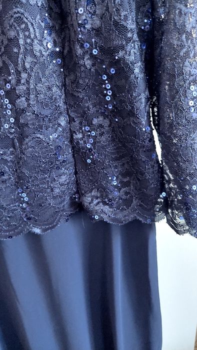 Rochie eleganta de ocazii bleumarin, nouă