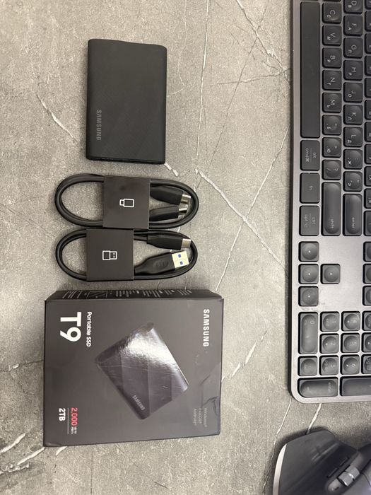 Samsung t9 2tb ssd внешний накопитель