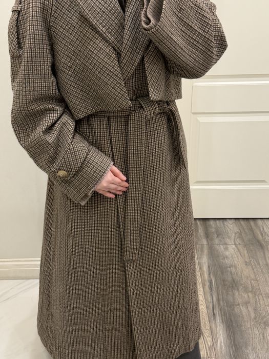 Тренч из 100% шерсти Aisho