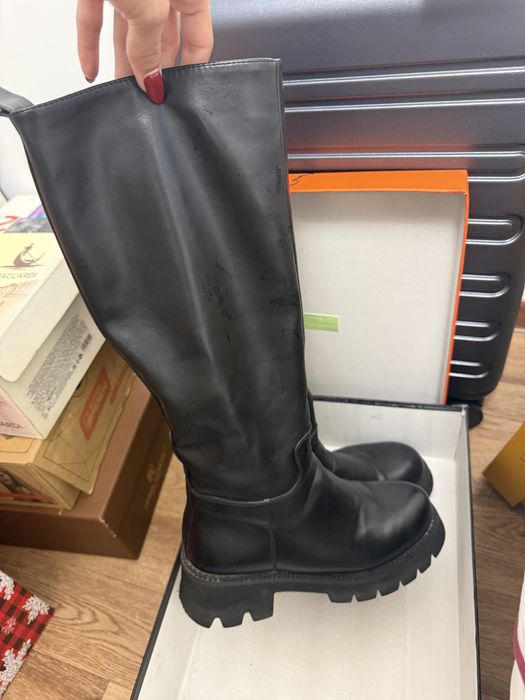 Сапоги Натуральная кожа