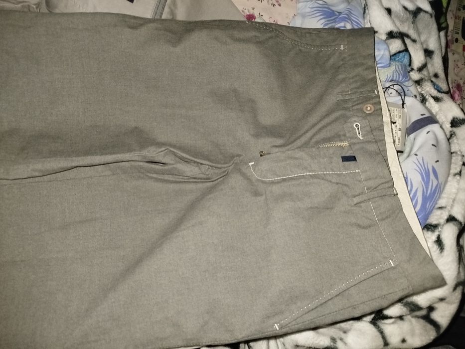Vand sacou și pantalon bumbac nou din italia