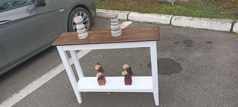 Masă consola lemn nouă