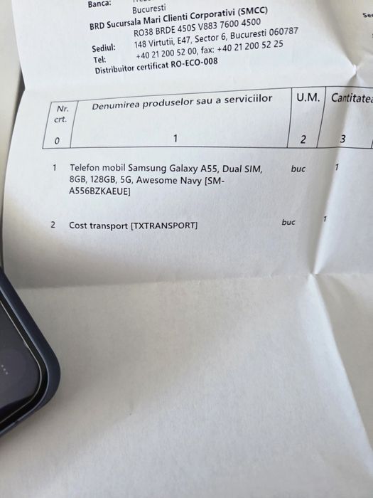 Samsung A55 5G/Garanție ! 128Gb Dual Sim