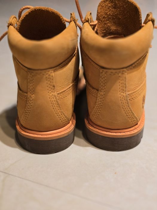 Ghete/ bocanci copii Timberland portocaliu marime 27- ediție limitată!