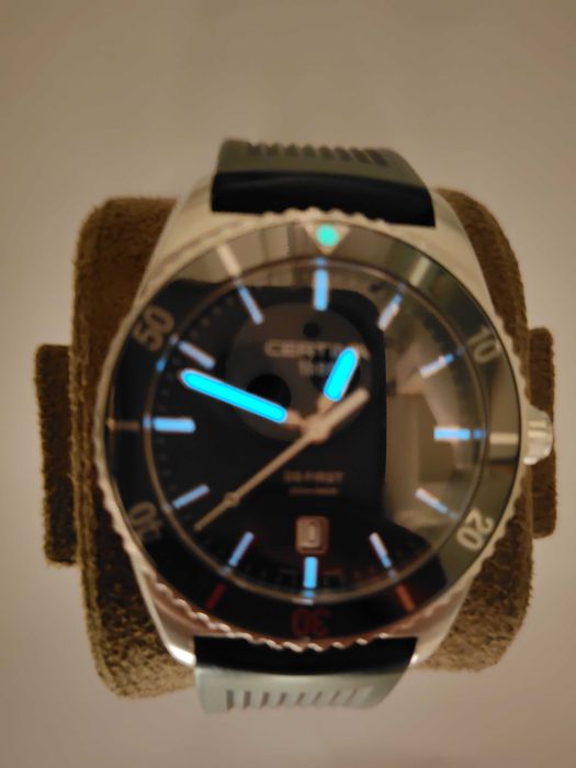 Швейцарски CERTINA DS FIRST GENT CERAMIC, сапфир, 200m diver