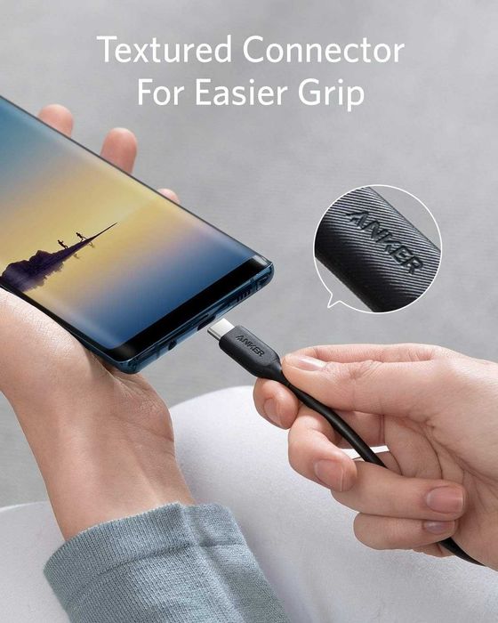 Anker PowerLine III USB-C към USB-C кабел, 60W,30cm дължина