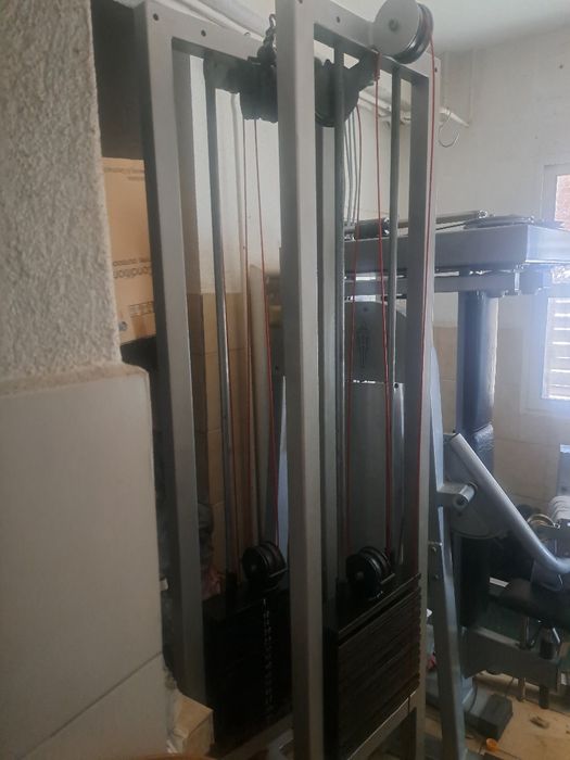 Фитнес оборудване тека teca джангал машина дъмбели лежанка кросоувър