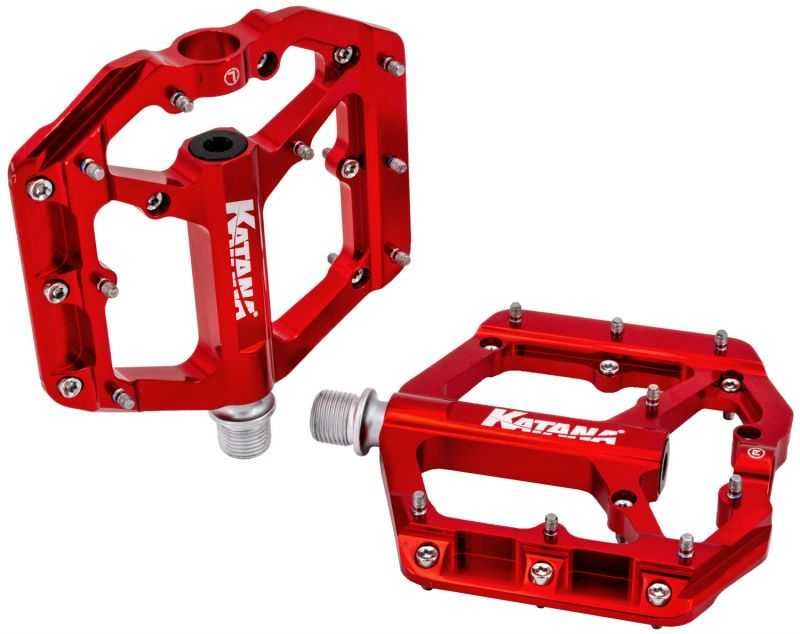 Pedale X Blade cu 3 rulmenti industriali, rosu