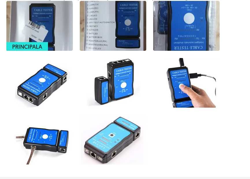 USB Tester si Tester cablu internet