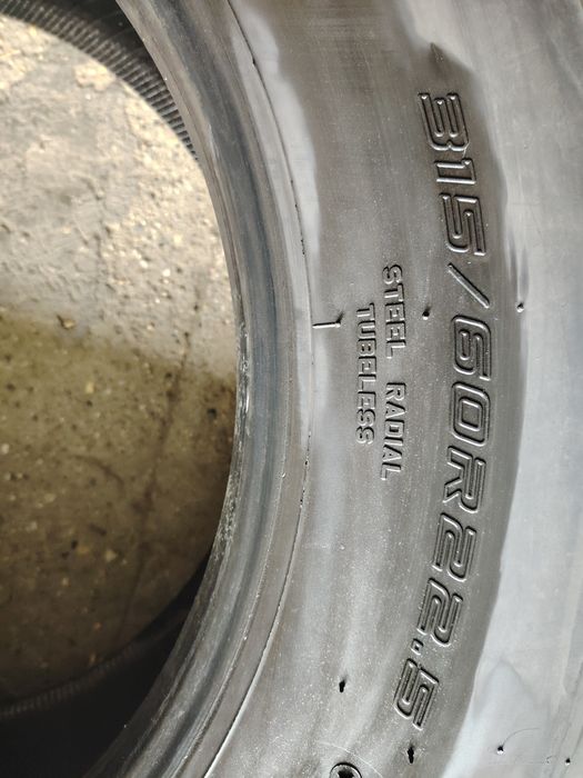 315/60 R22, 5 Falken M+S Liniare DOT 2022