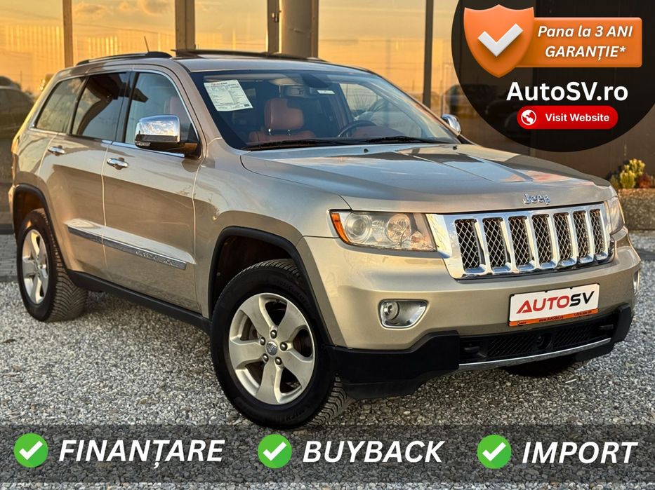 Jeep Grand Cherokee 3.6 4x4 OVERLAND / Perne aer / Panoramic / Ventilatie /