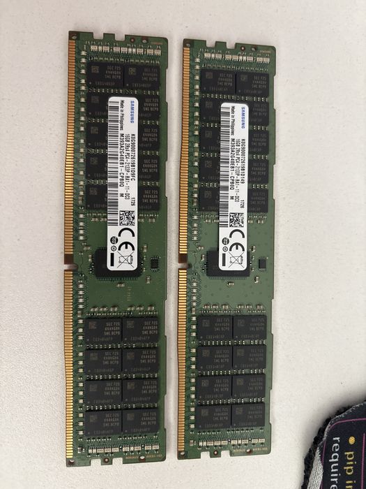 SAMSUNG DDR4 2x16 RDIMM Workstation RAM