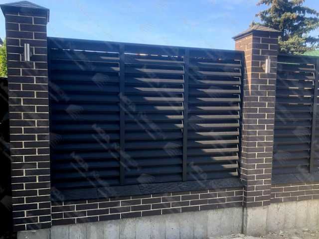 Забор жалюзи еврозабор