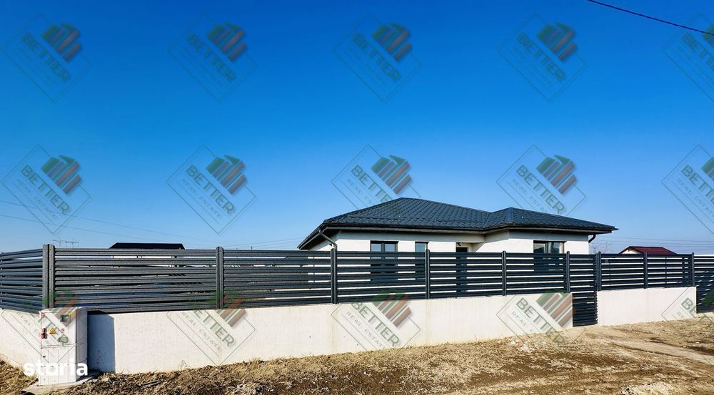 Casa Parter Individuala + Pod Comuna Berceni - 3 camere - 2 Bai
