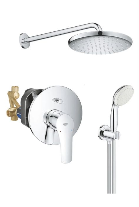 Комплект за душ за вграждане от Grohe с вътрешно тяло