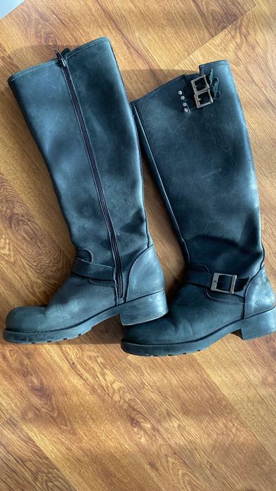 Зимни ботуши, номер 40, естествена кожа