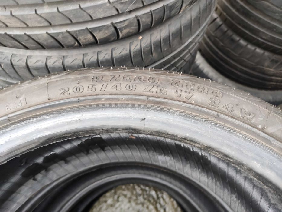 3бр Летни гуми 205 40 17 - Pirelli