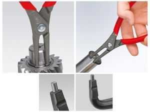 Клещи зегер 180мм/7'' к-т 4бр KNIPEX