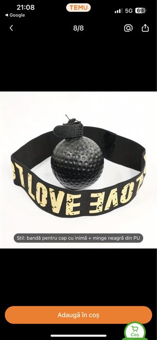 Mingea reflex pentru box