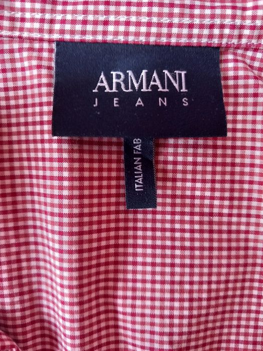 Мъжка риза с дълъг ръкав Armani