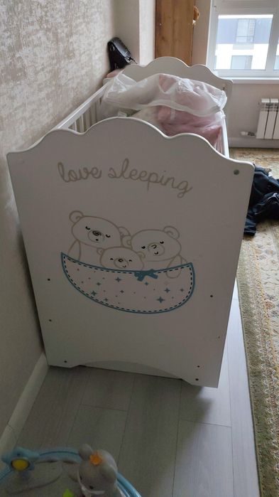 Манеж детский деревяный