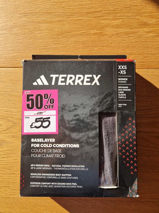 Мерино Термобельо Adidas Terrex XXS-XS