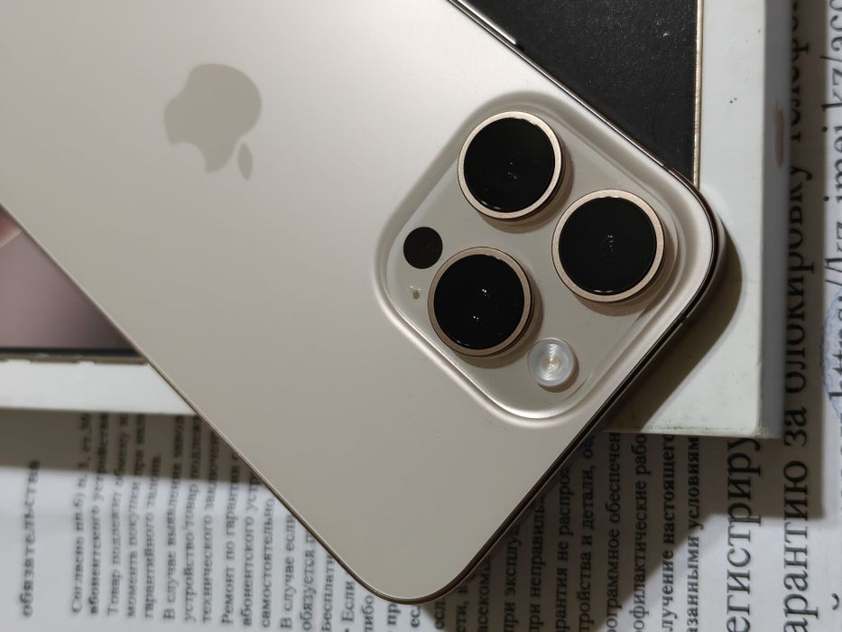 iPhone 16 Pro Max 256 gb akb 100