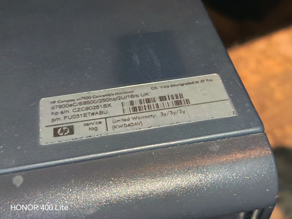 компютър Hp compaq dc7900 minitower