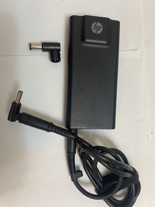 Incarcator hp slim travel HSTNN-DA14, mufa albastra pin