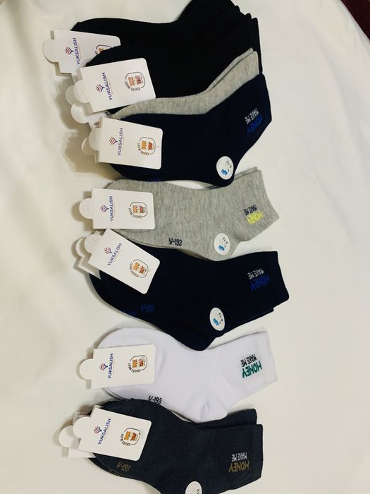 Koreyskiy va uzb tekstil mujskoy paypoqlar