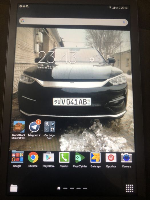 Samsung galaxy tab e planshet