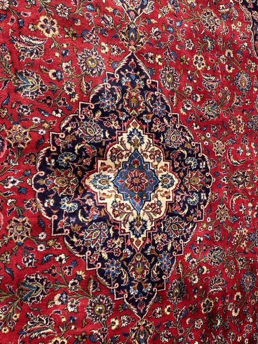 Огромен персийски килим Кашан 4х3м