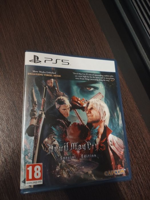 Devil may cry 5 PS5 диск