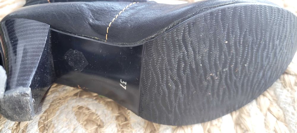 бутикови ботуши от естествена кожа