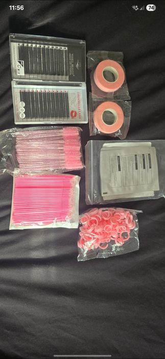 Vând set complet pentru aplicarea genelor fir cu fir + laminare