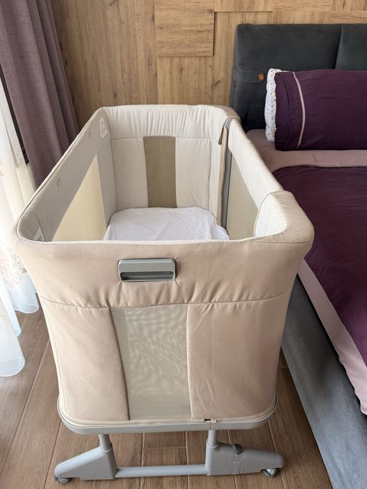 Бебешка кошара 3 в 1 Chicco Next2Me Forever, Honey Beige