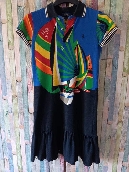 Ralf Lauren Polo Оригинална памучна рокля