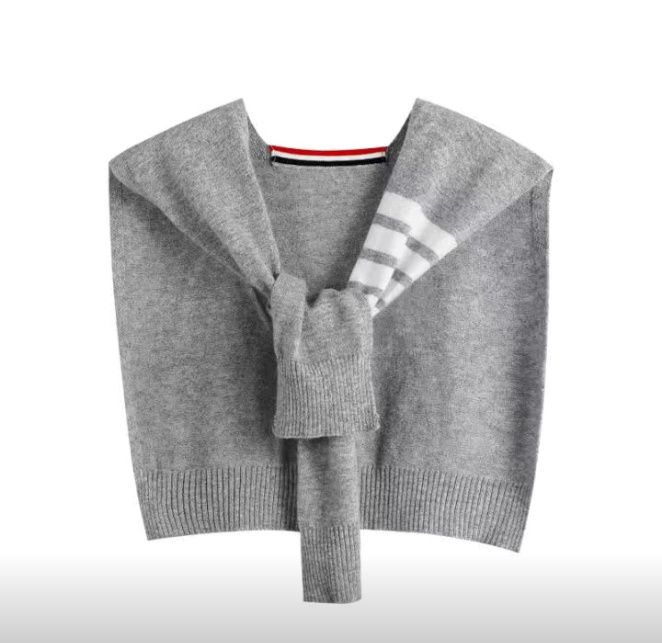 Шарф накидка свитер