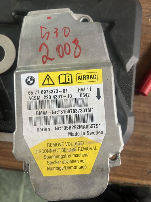 Calculator airbag bmw seria 5 e60