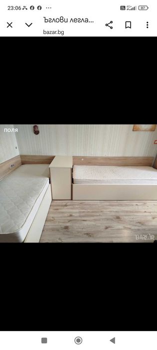 Ъглови легла с матраци