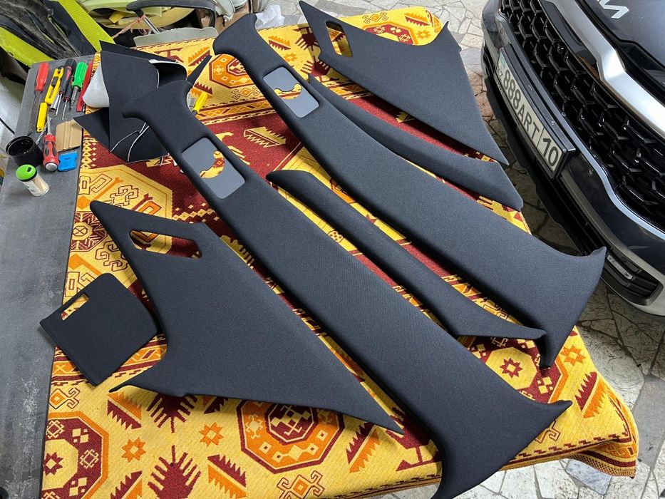 Восстановление и перешив элементов салона