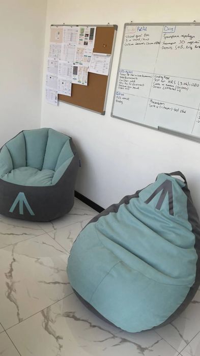 Бескаркасное кресло Флаундер бинбэг бинбег binbeg bean bag binbag
