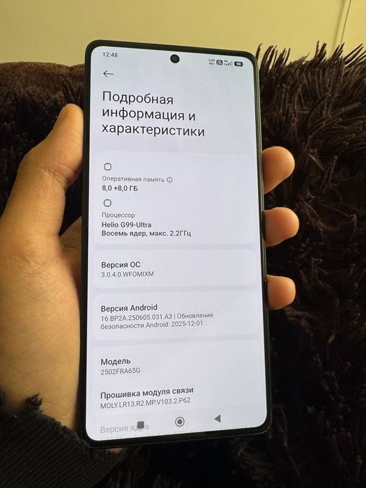 Redmi not 14 S 8+8/256 xolati ideal