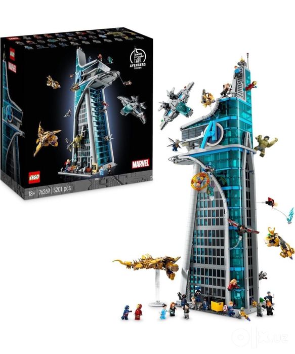 Lego лего аналог Marvel tower