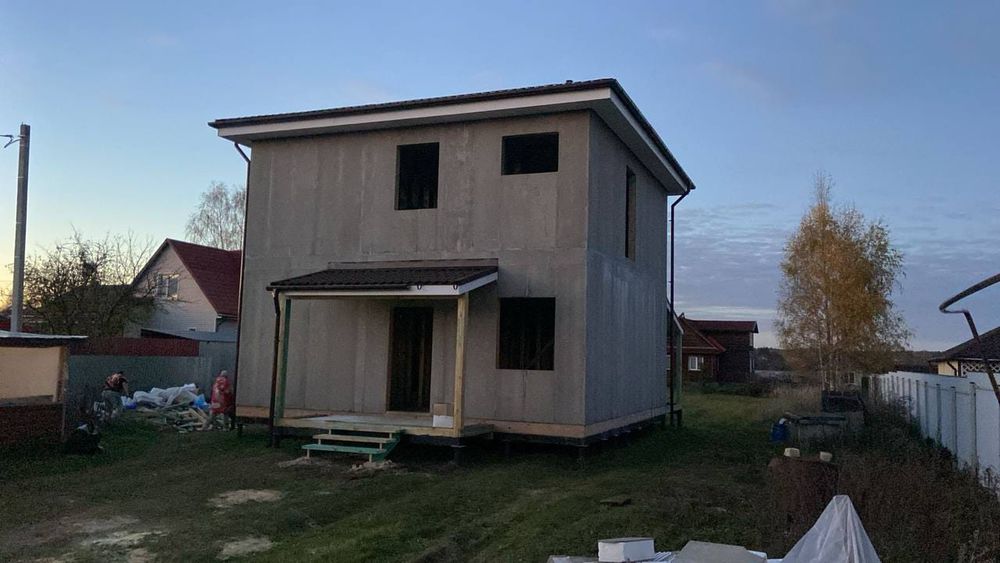 Дом из ЦСП панелей
