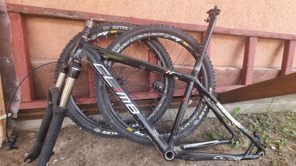 Piese bicicleta cadru +roti