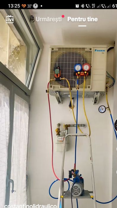 Incarcare cu freon,Montaj aer condiționat/Curățare aer condiționat.