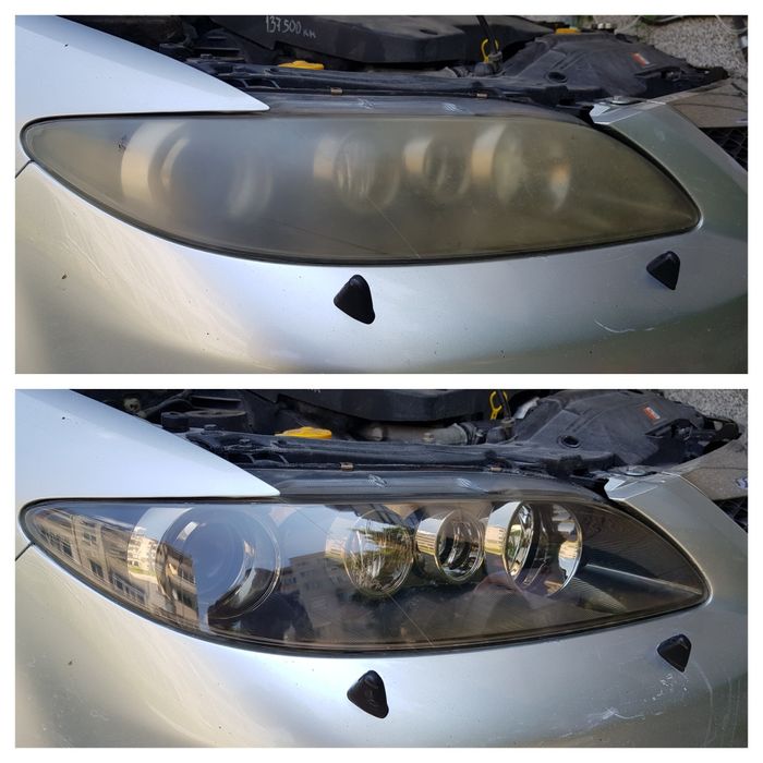 Пастиране,полиране на фарове, стопове и МПС-та. Пране на тапицерия