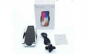Suport incarcator auto telefon S5 wireless
