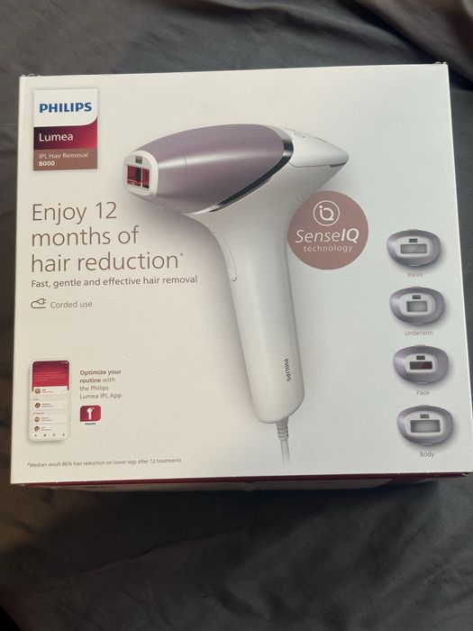 Philips Lumea IPL 8000 Series + 4 capete, stare foarte bună